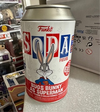 Bugs Bunny as Superman Limited Edition Funko Soda Wonderous Convention 