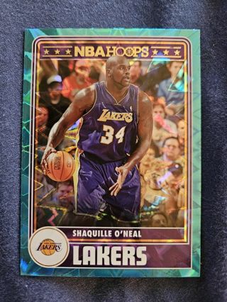 2023-24 Panini Hoops Teal Explosion Shaquille O'Neal