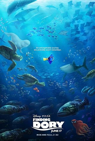 Finding Dory (HDX) (Movies Anywhere) VUDU, ITUNES, DIGITAL COPY