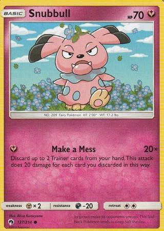 Pokemon Card: Snubbull