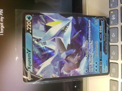 Pokémon V Holofoil card