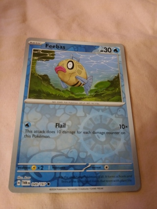 Feebas - 049/167 Twilight Masquerade Pokemon - NM/MINT