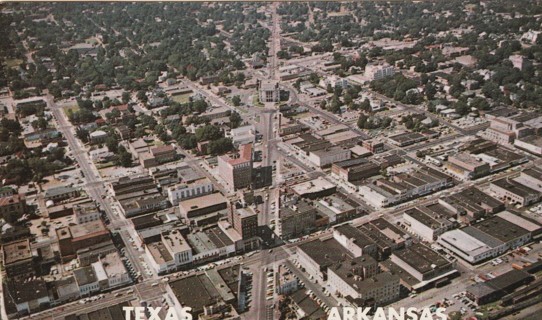 Vintage Used Postcard: a: 1968 Texas/Arkansas