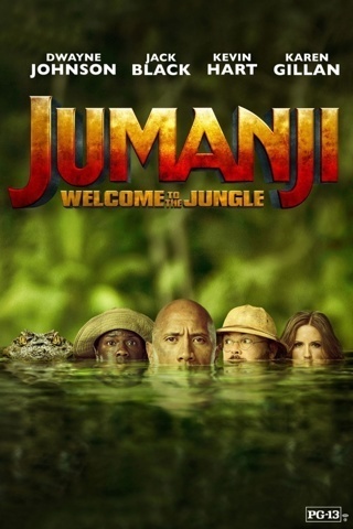 "Jumanji: Welcome to the Jungle" - SD -"Vudu or Movies Anywhere" Digital Movie Code 