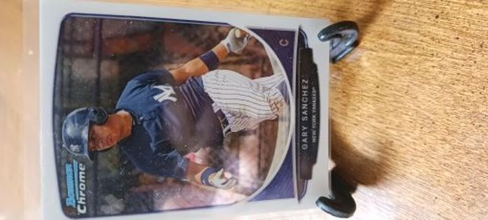 2013 Gary Sanchez Minor league Card