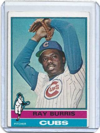 1976 TOPPS RAY BURRIS CARD