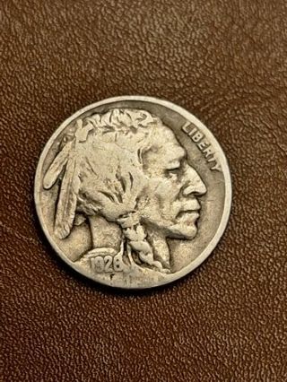 1928 P Indian Head Buffalo Nickel 5cent US Coin VG + Nice Rim