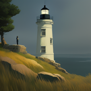 Listia Digital Collectible: Point Knox Lighthouse