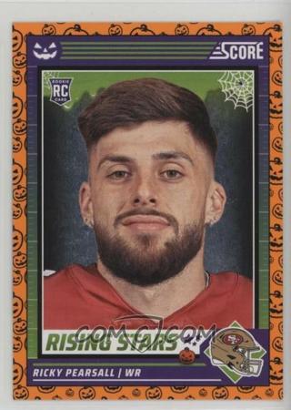 2024 Panini Score-A-Treat - Rising Stars - Orange Pumpkins #42 - Ricky Pearsall