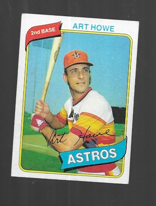 1980 TOPPS ART HOWE #554