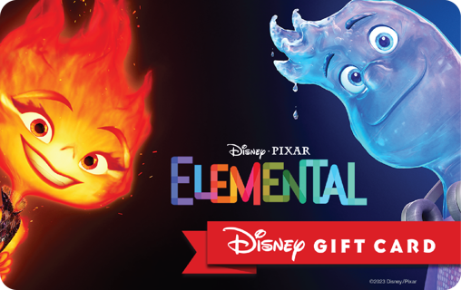 $10 Disney Gift Card eGift Disney and Pixar's Elemental
