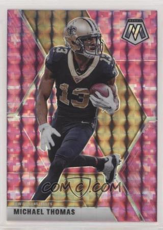 2020 Panini Mosaic - Mosaic Camo Pink Prizm #143 - Michael Thomas