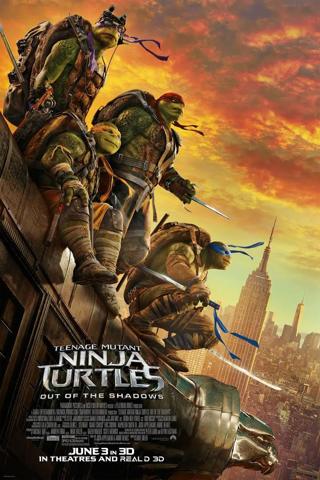 "Teenage Mutant Ninja Turtles Out of The Shadows" 4K UHD-"I Tune" Digital Movie Code