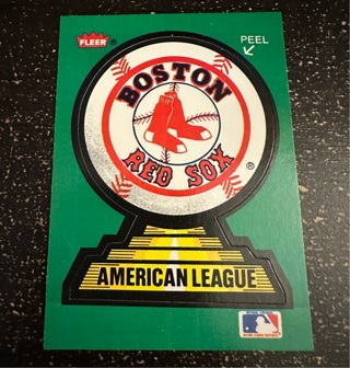 Boston Red Sox sticker