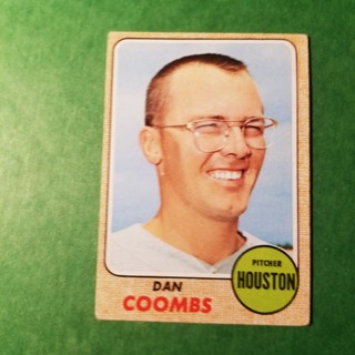 1968 - TOPPS BASEBALL CARD NO. 547 - DAN COOMBS - HOUSTON