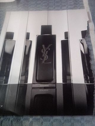Fragrance sample from Vogue