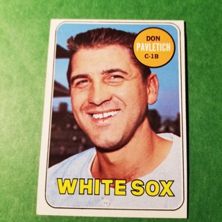  1969 - TOPPS BASEBALL CARD  NO. 179 - DON PAVLETICH - WHITE SOX