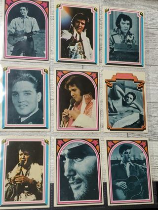 9 Elvis 1978 Cards!