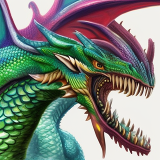 Listia Digital Collectible: Ferocious Dragon