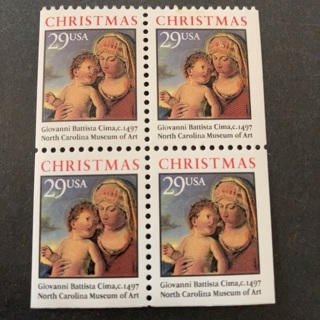USA MNH stamp block 