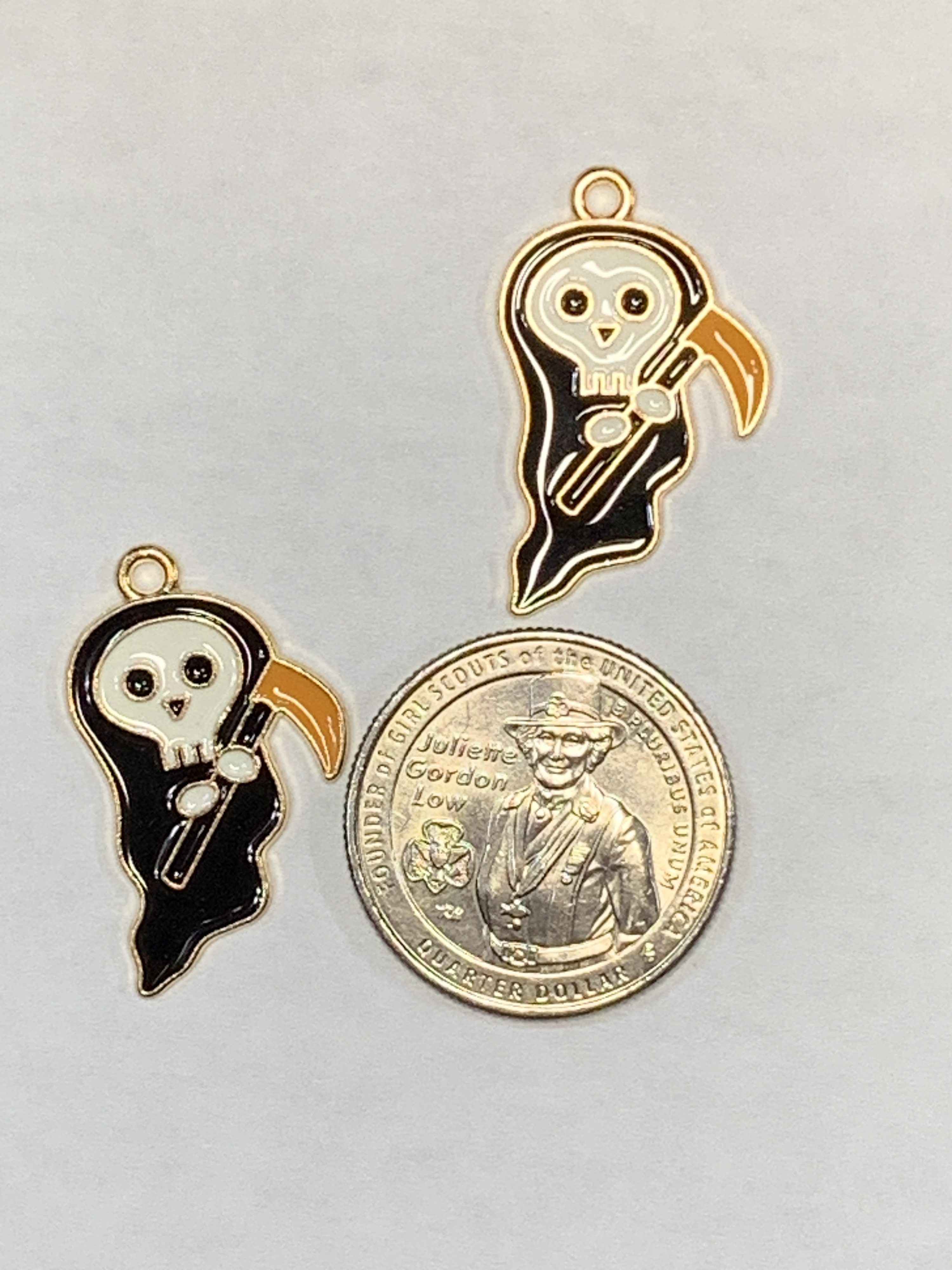 Free: HALLOWEEN CHARMS~#10~SET OF 2 CHARMS~FREE SHIPPING!