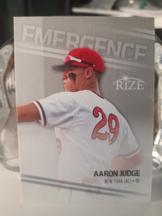 ROOKIE Aaron Judge Emergence RIZE NY Yankees