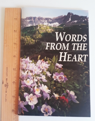 "Words From the Heart" Book