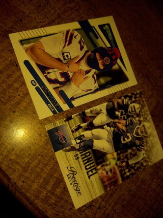 Two card lot Buffalo bills football