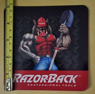 One Razor Back Professional Tools Magnet