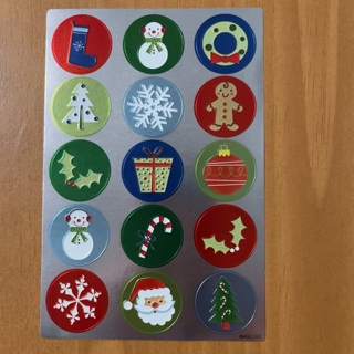 Christmas Stickers (E)