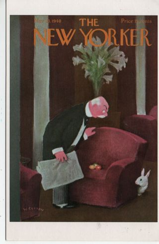 used Postcard: The New Yorker