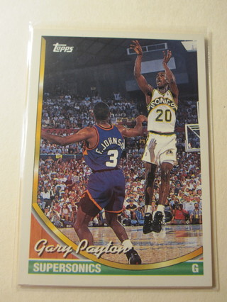 1993 Topps Basketball Card #155: Gary Payton