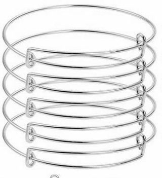 5pc SP Adjustable Wire Bracelets #10 (PLEASE READ DESCRIPTION) 