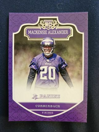 Mackensie Alexander Rookie Card