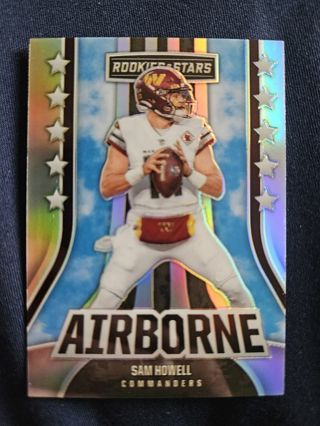 2023 Panini Rookies & Stars Airborne Silver Prizm Sam Howell