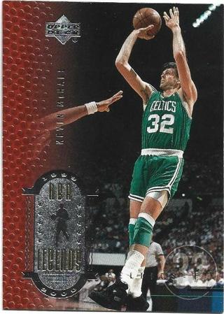 2000 UPPER DECK KEVIN McHALE NBA LEGENDS CARD