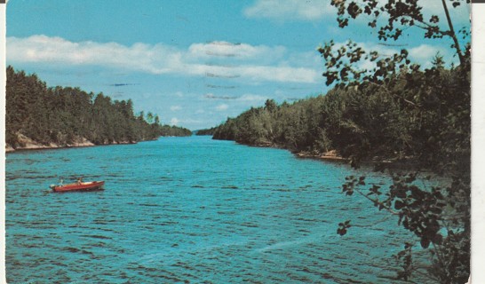 Vintage Used Postcard: A: 1955 International Falls, MN