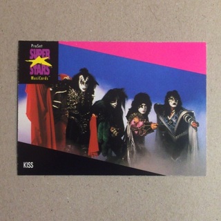 1991 ProSet Super⭐️Stars MusiCards | KISS | Card # 197