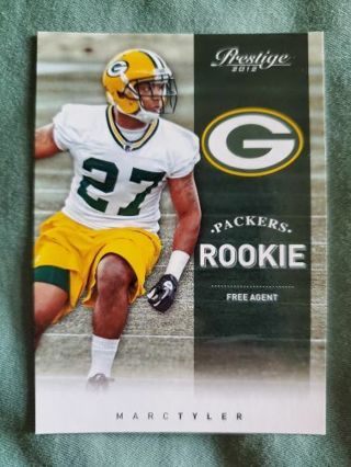 2012 Panini Prestige Rookie Marc Tyler