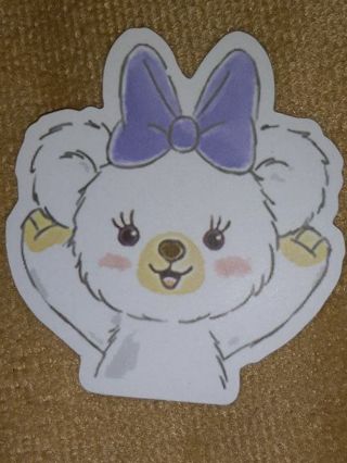 Cute nice one vinyl sticker no refunds regular mail only Very nice quality!