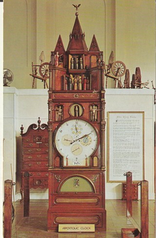 Vintage Unused Postcard: c: Apostolic Clock, Museum, Hershey, PA