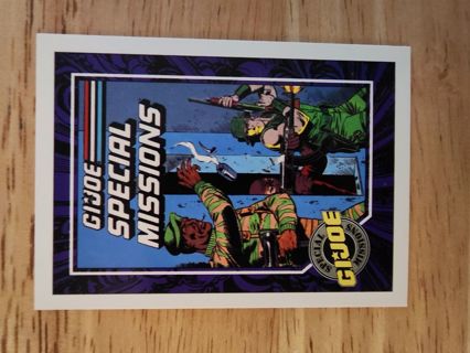 G I Joe trading card