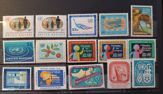 UNITED NATIONS - NACIONES UNIDAS - ODDS AND ENDS - MINT MNH - LOT2023NU106