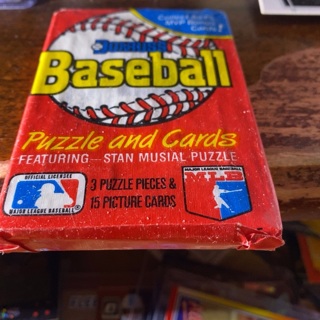 1988 donruss unopened pack of baseball cards 