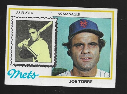 1978 TOPPS JOE TORRE #109