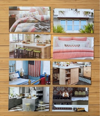 8 Envelopes with a Home Interior Theme