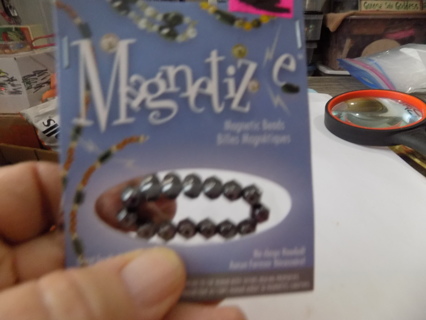 NIP Magnitized Magnet beads for jewelry making # 1