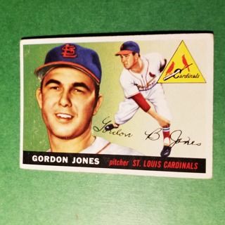 1955 - TOPPS BASEBALL CARD NO. 78 - GORDON JONES - CARDINALS