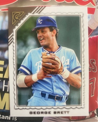 GEORGE BRETT 2022 TOPPS GALLERY #194