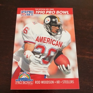 1990 Pro Set - [Base] #377 Pro Bowl - Rod Woodson